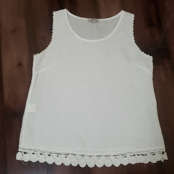Bellambra linen tank / M - Picture 1 of 6